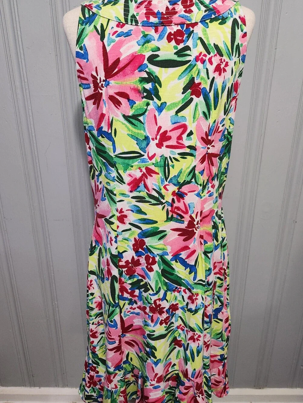 Tommy Bahama Colorful Tropical Dress